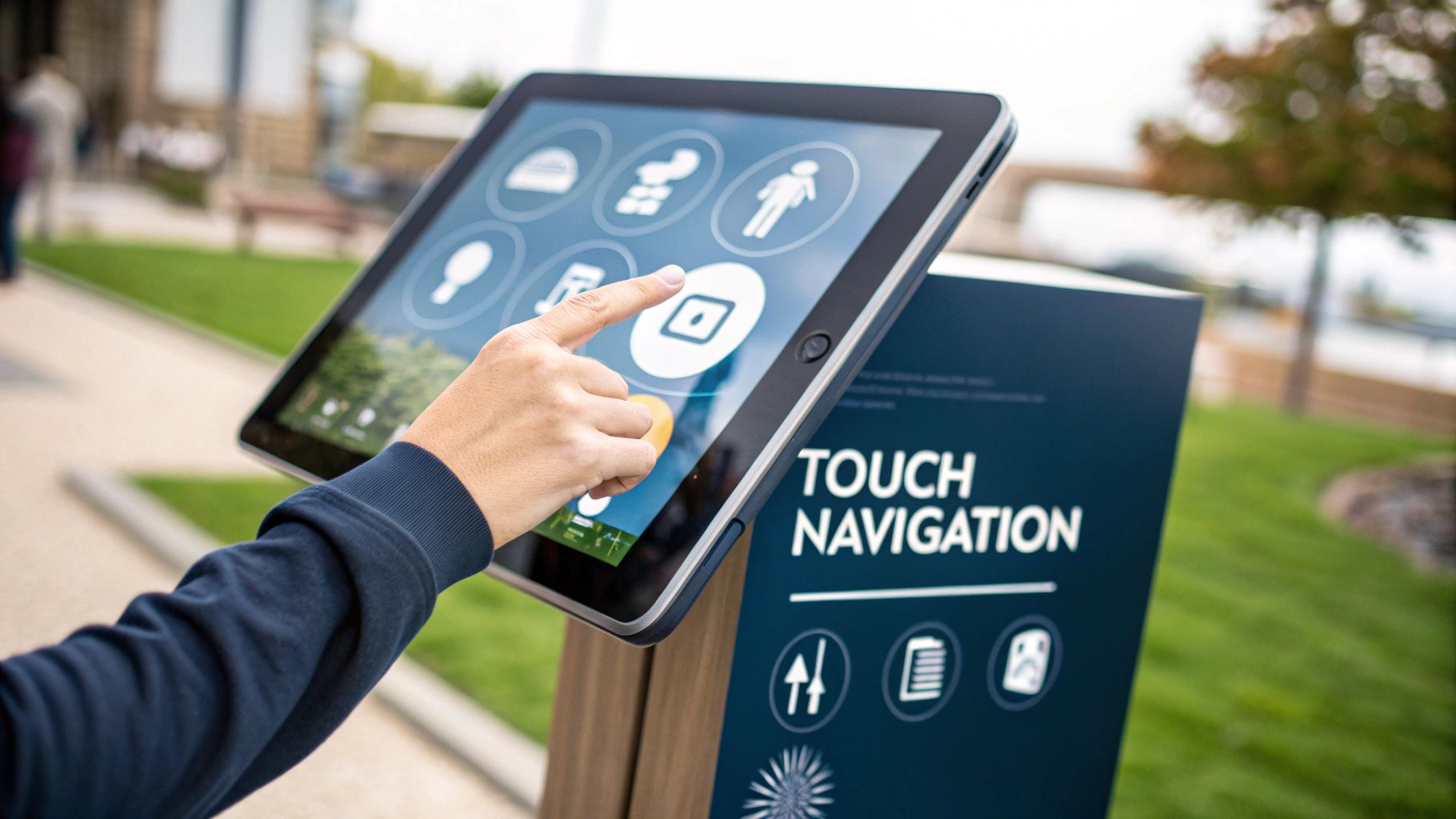 Touch-Friendly Navigation and User Interface