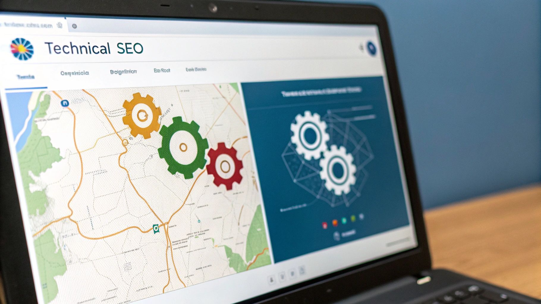 A visual metaphor for local link building, showing hands shaking over a cityscape, representing community partnerships.