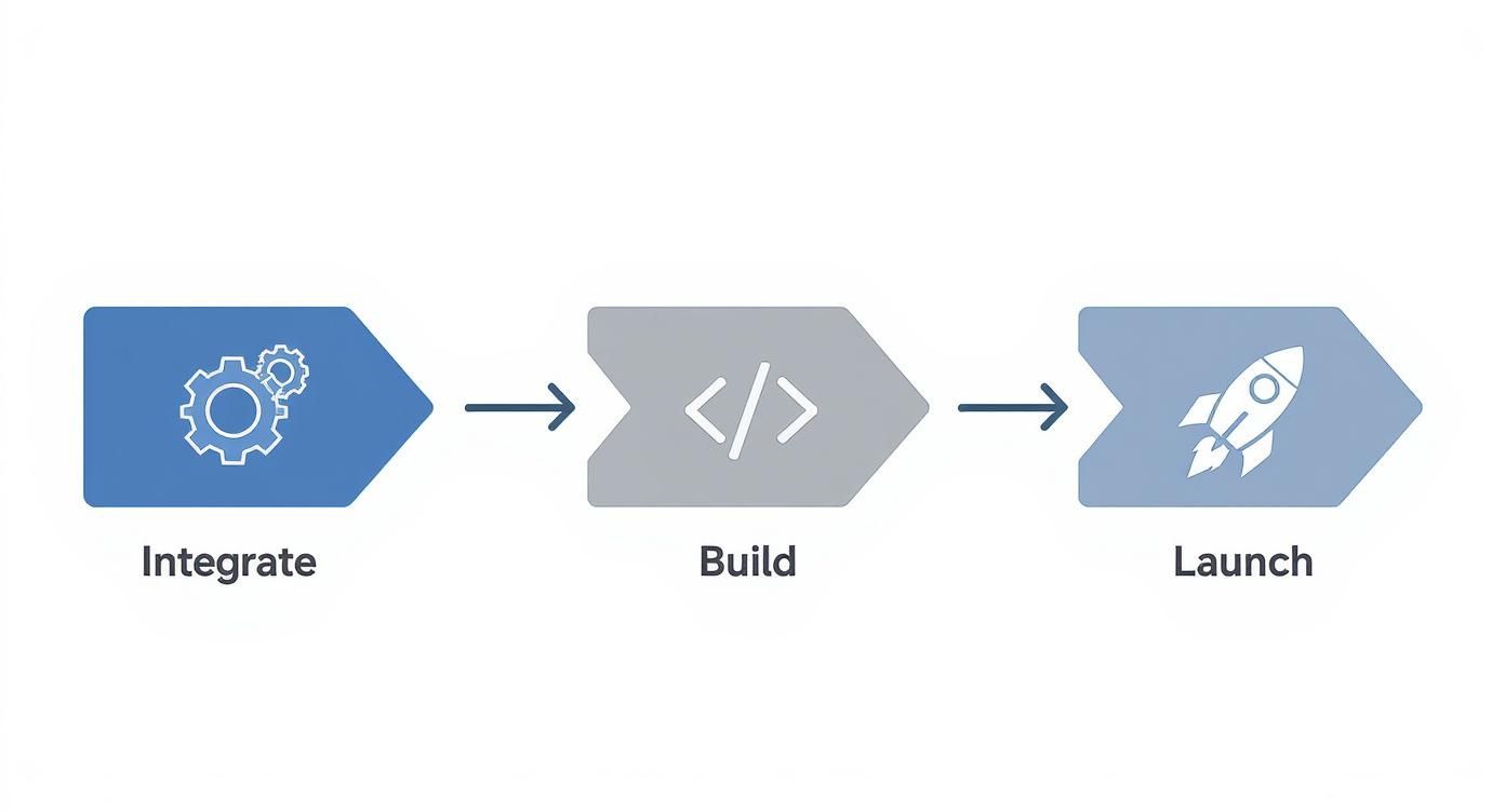 Infographic about custom crm development services
