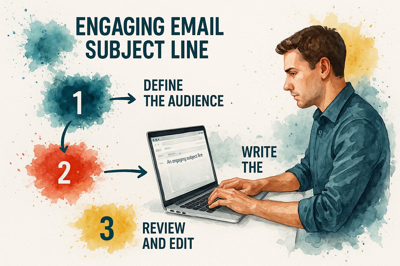 Infographic about how to increase email open rates