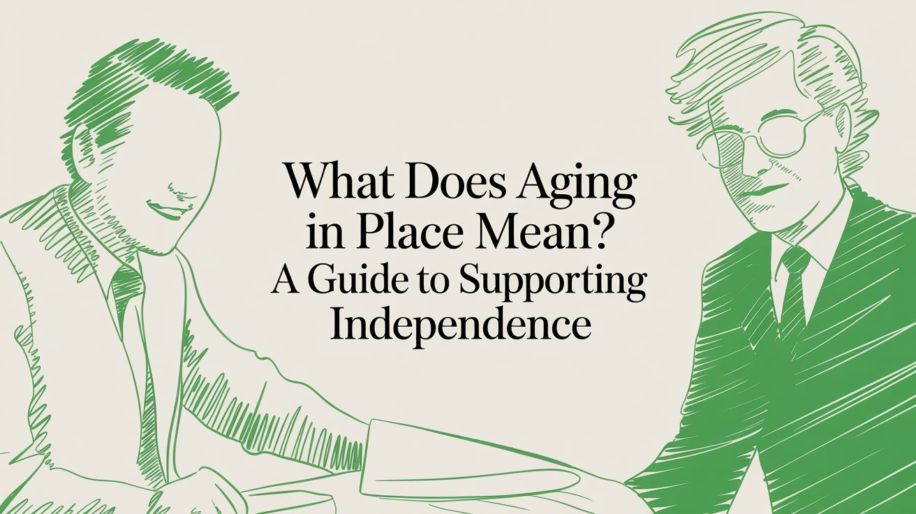 Aging in place support and independence guide