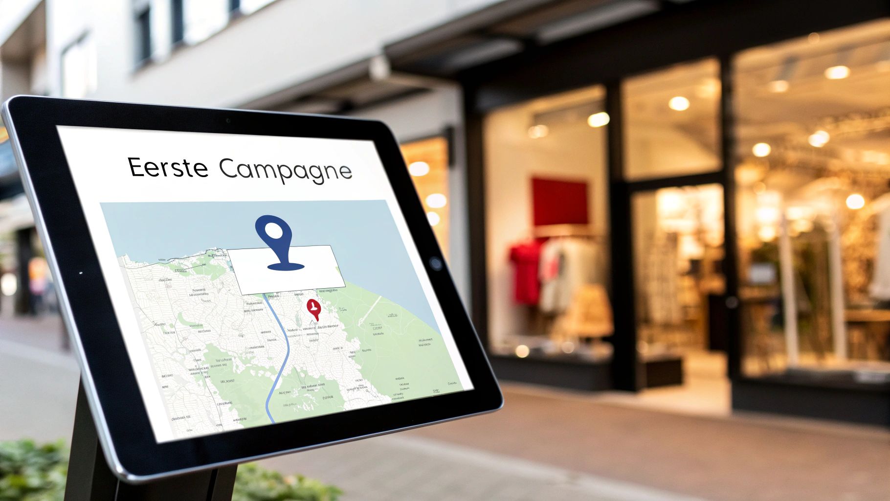 Een persoon analyseert Facebook Ads-data op een laptop