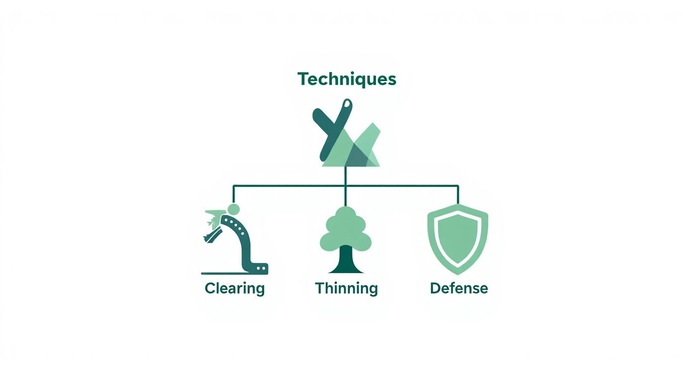 Infographic about what is vegetation management