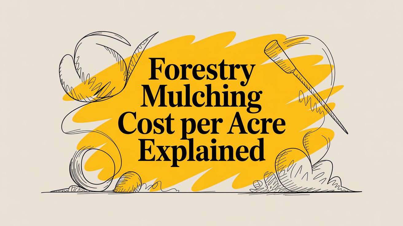 Forestry Mulching Cost Per Acre Explained