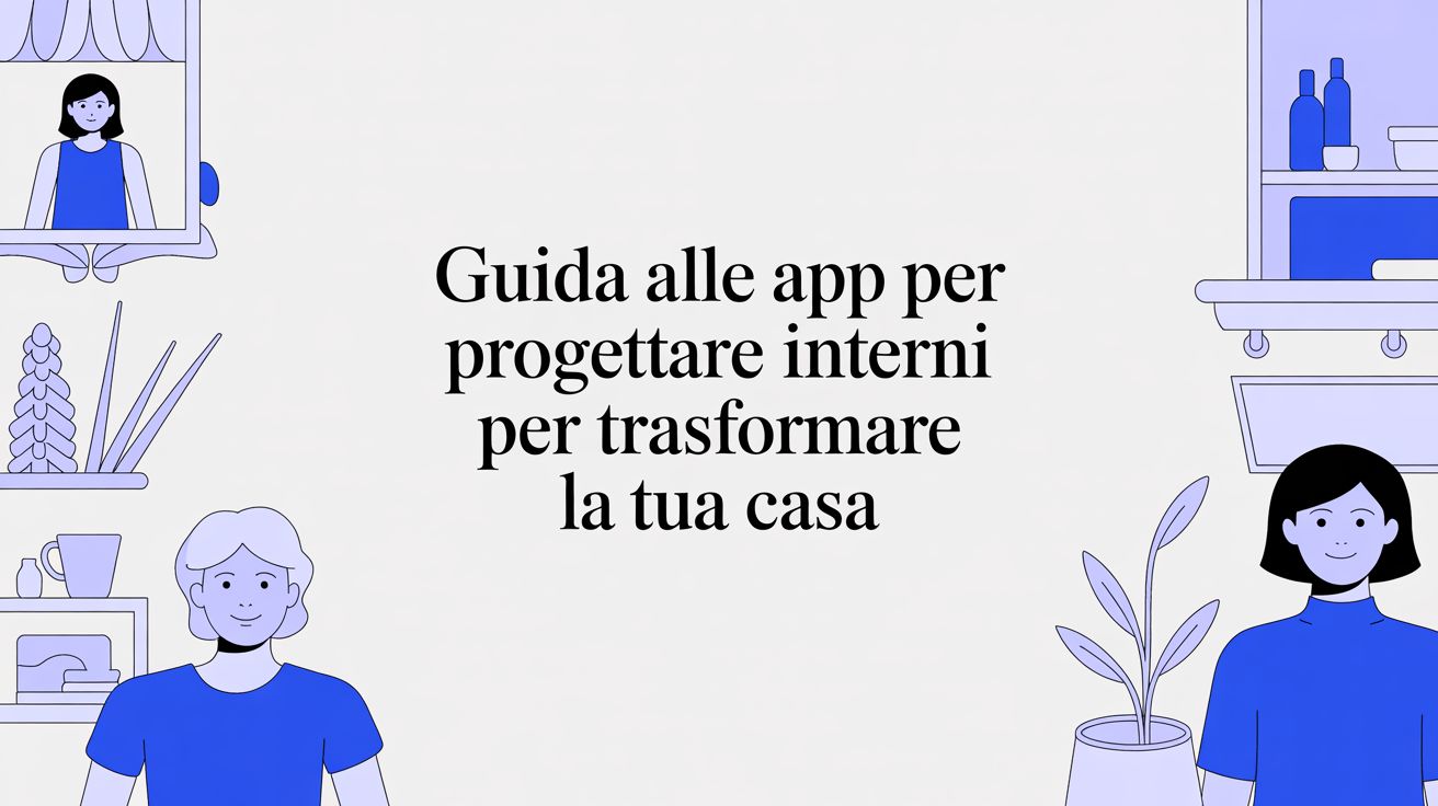 Guida alle app per progettare interni per trasformare la tua casa