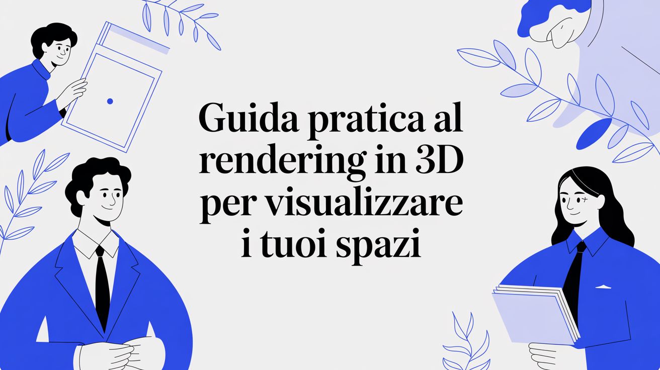 Guida pratica al rendering in 3d per visualizzare i tuoi spazi
