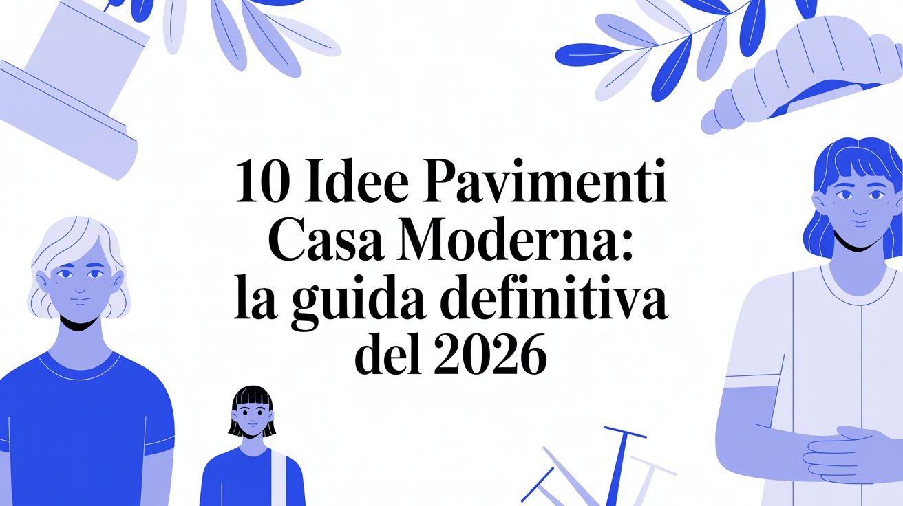 10 idee pavimenti casa moderna: la guida definitiva del 2026