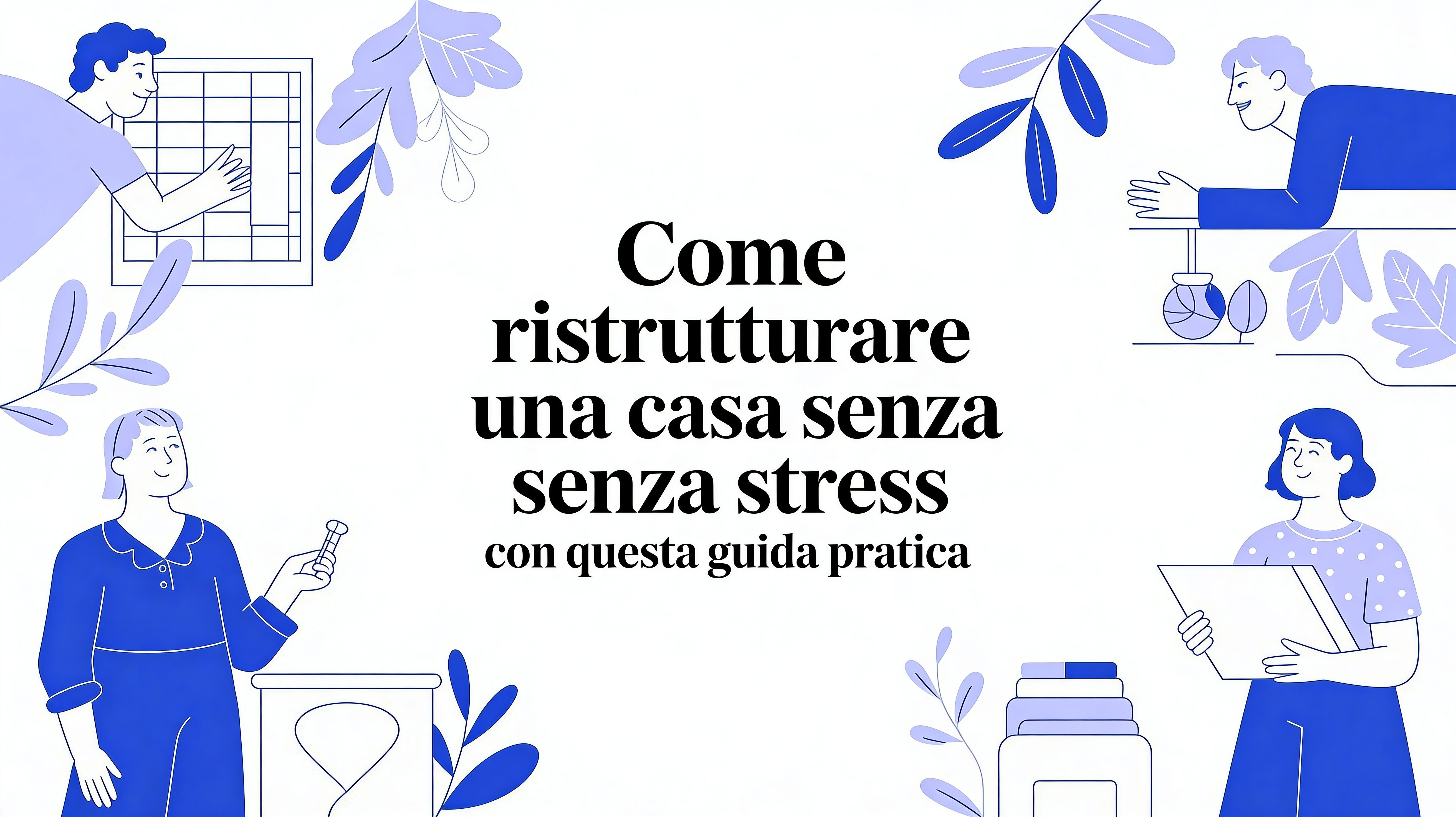Come ristrutturare una casa senza stress con questa guida pratica
