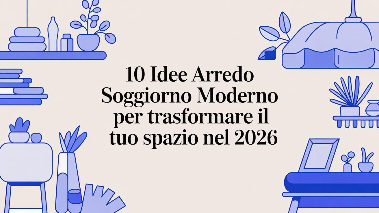 10 idee arredo soggiorno moderno per trasformare il tuo spazio nel 2026