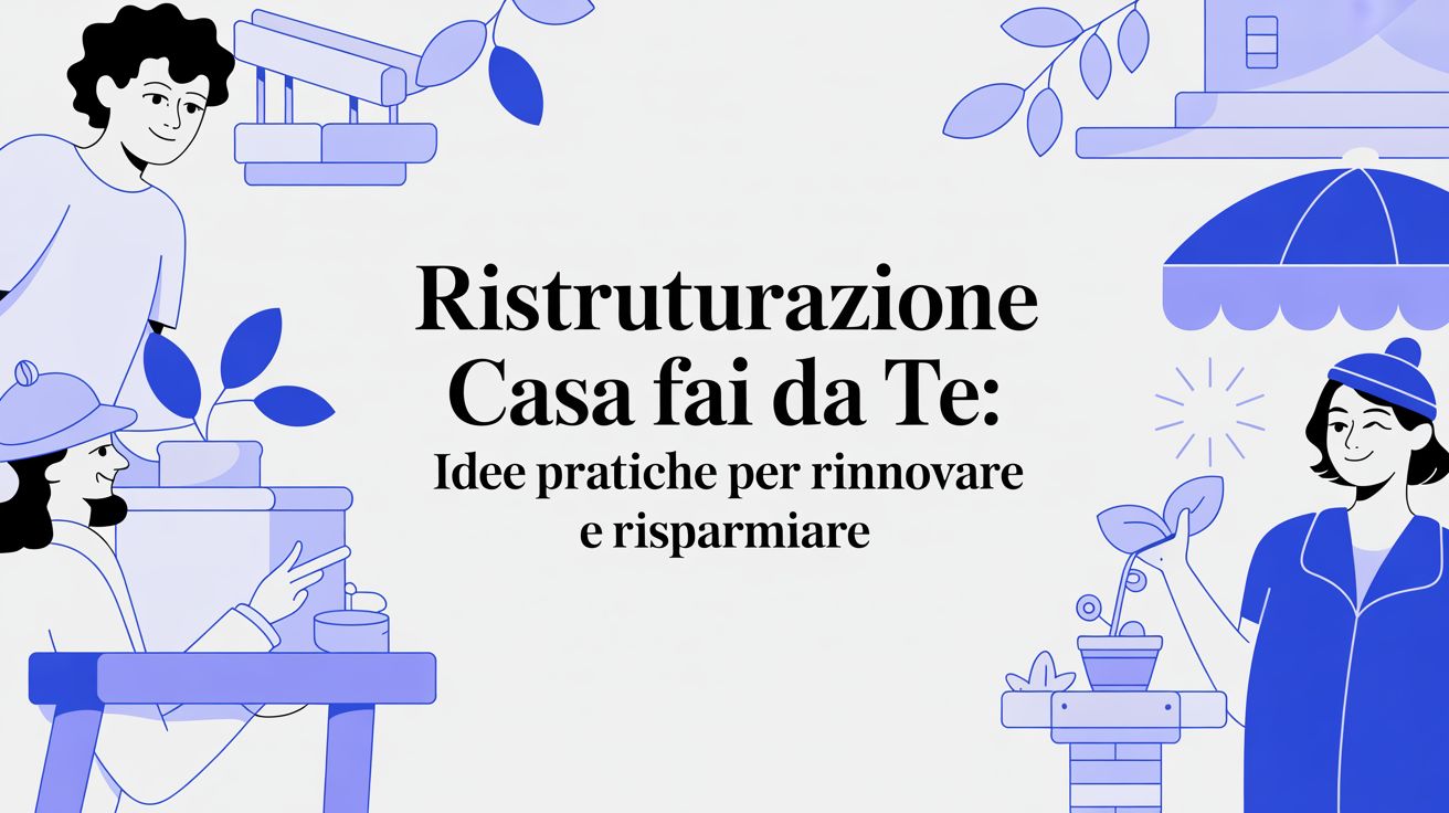Ristrutturazione casa fai da te: Guida pratica per rinnovare e risparmiare