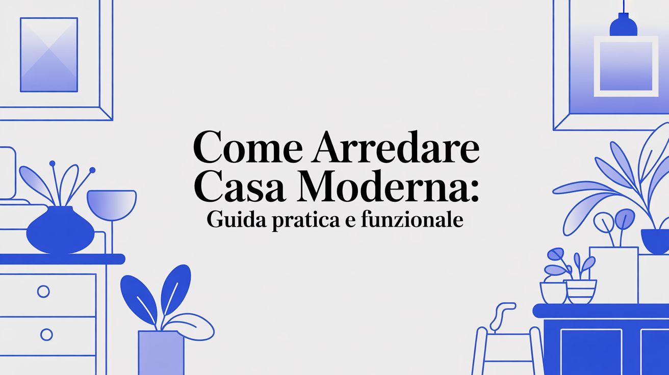 Come arredare casa moderna: guida pratica con consigli utili