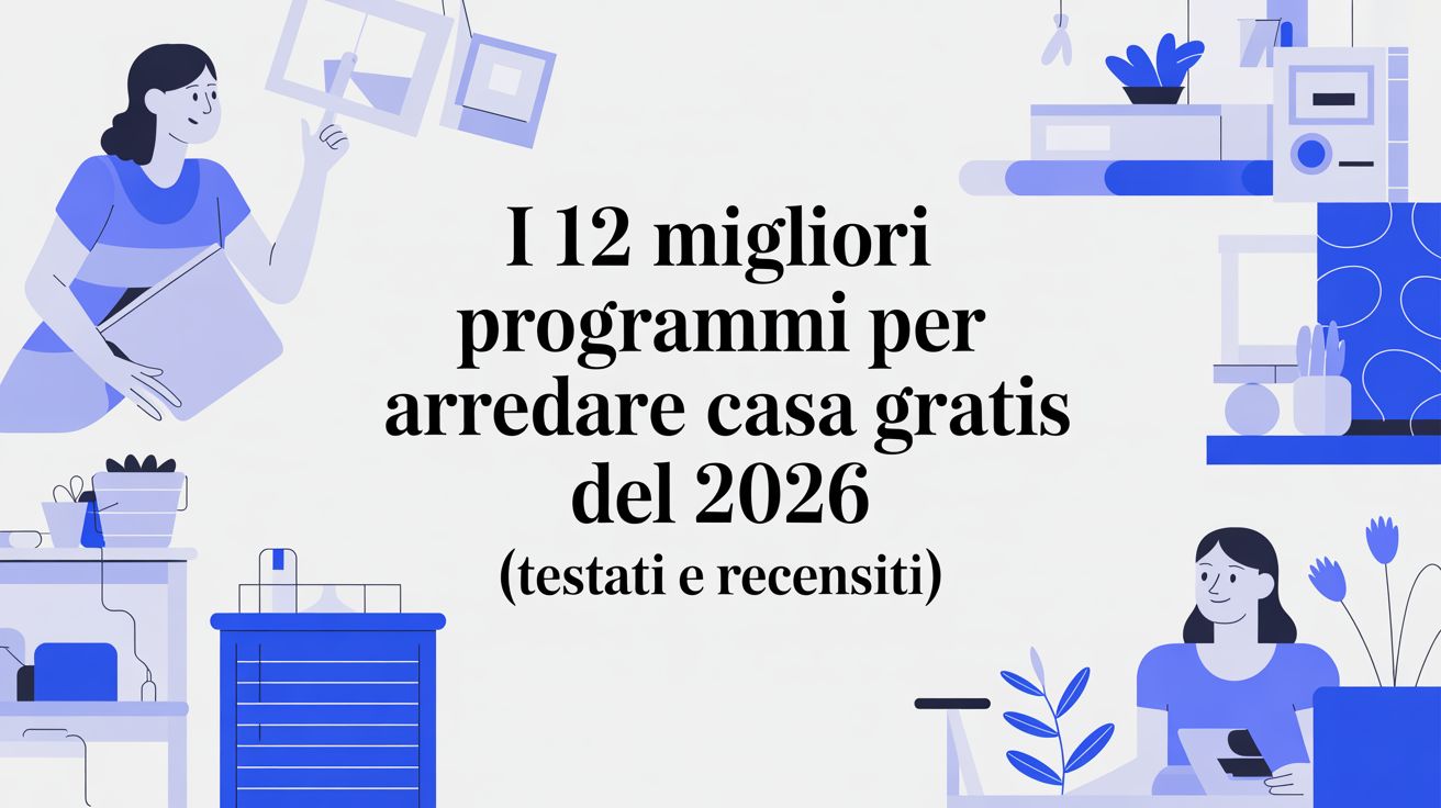 I 12 migliori programmi per arredare casa gratis del 2026 (testati e recensiti)