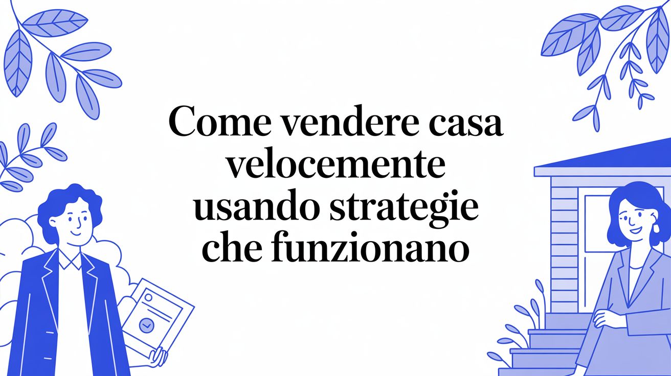 Come vendere casa velocemente: strategie pratiche che funzionano
