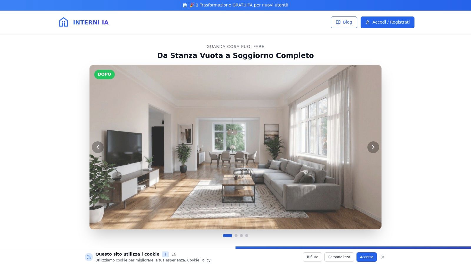 Esempio di bagno elegante classico generato con INTERNI IA