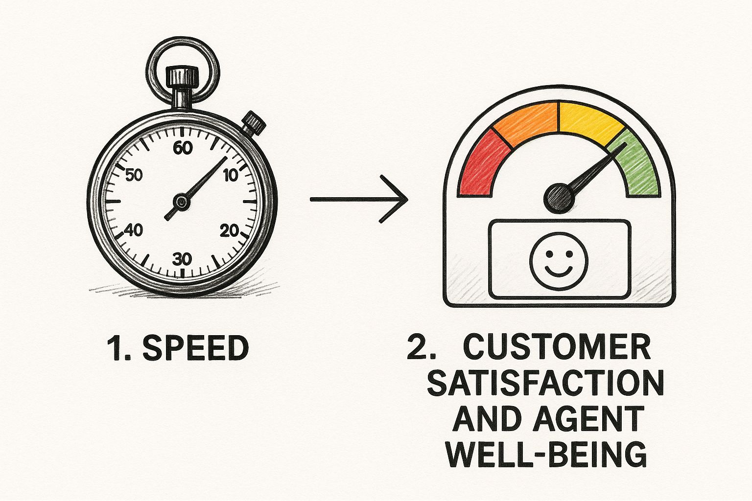 Infographic about improve agent productivity