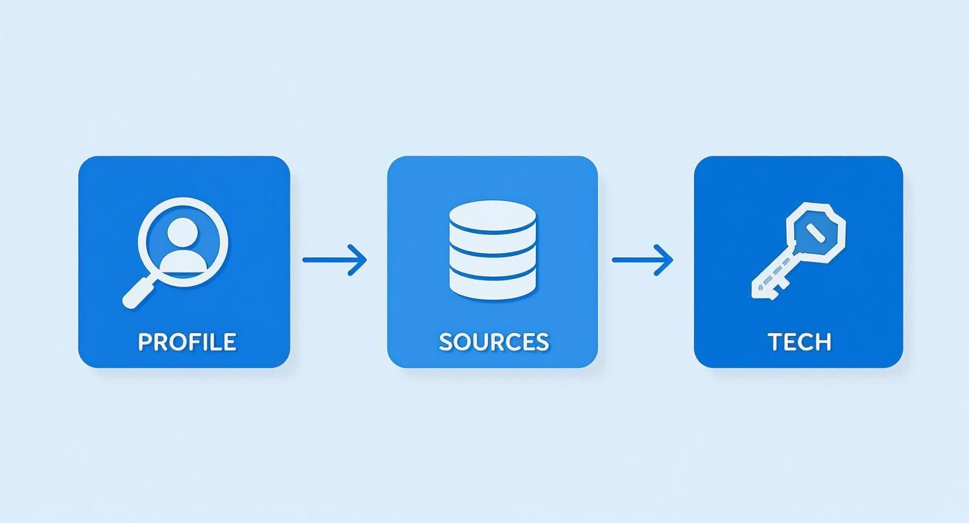 Infographic about automatic lead generation