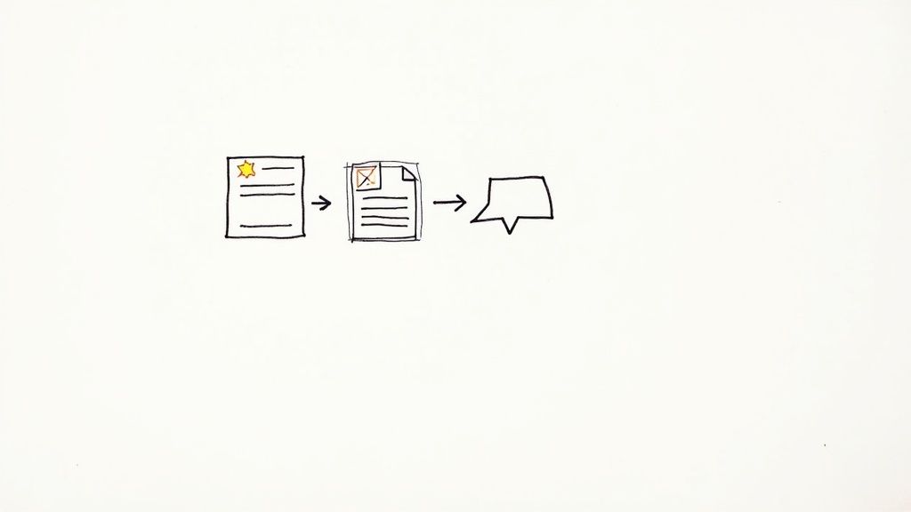 A visual representation of Sagekit's integration with Google Sheets, showing a trigger and an action being connected in a workflow.