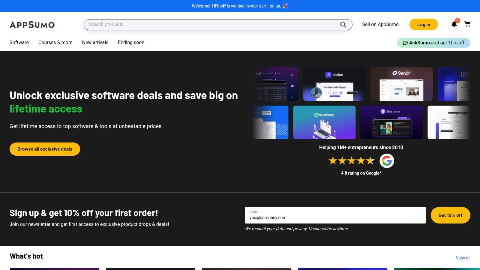 AppSumo (deals marketplace)