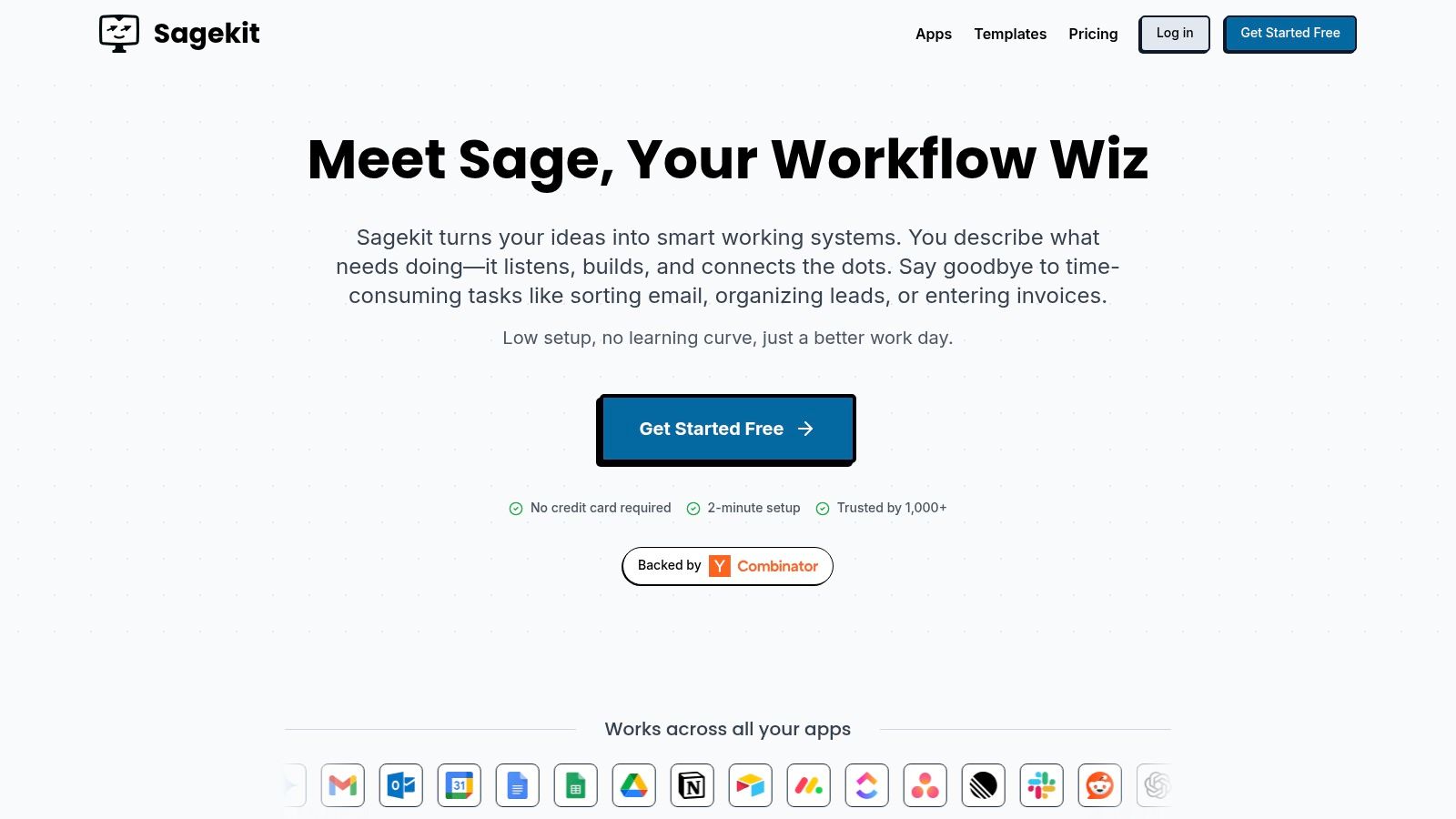 Sagekit AI automation platform interface