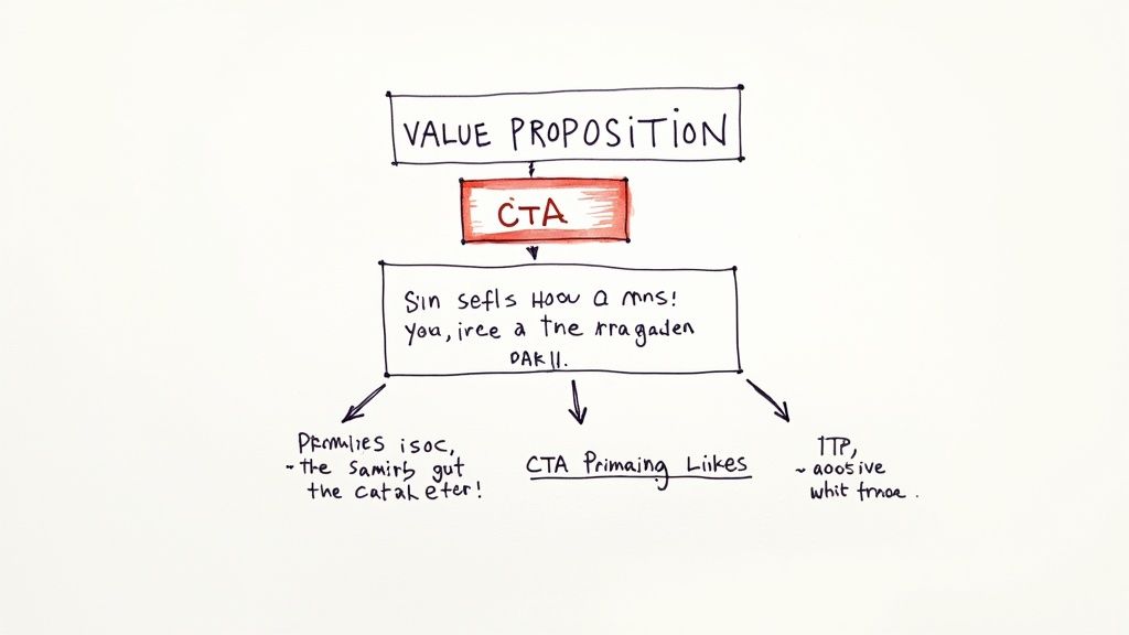 Clear Value Proposition and CTA Hierarchy