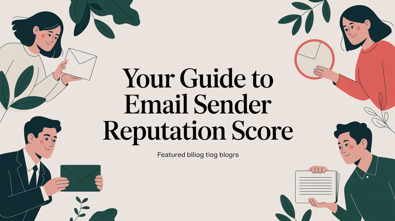 Your Guide to Email Sender Reputation Score