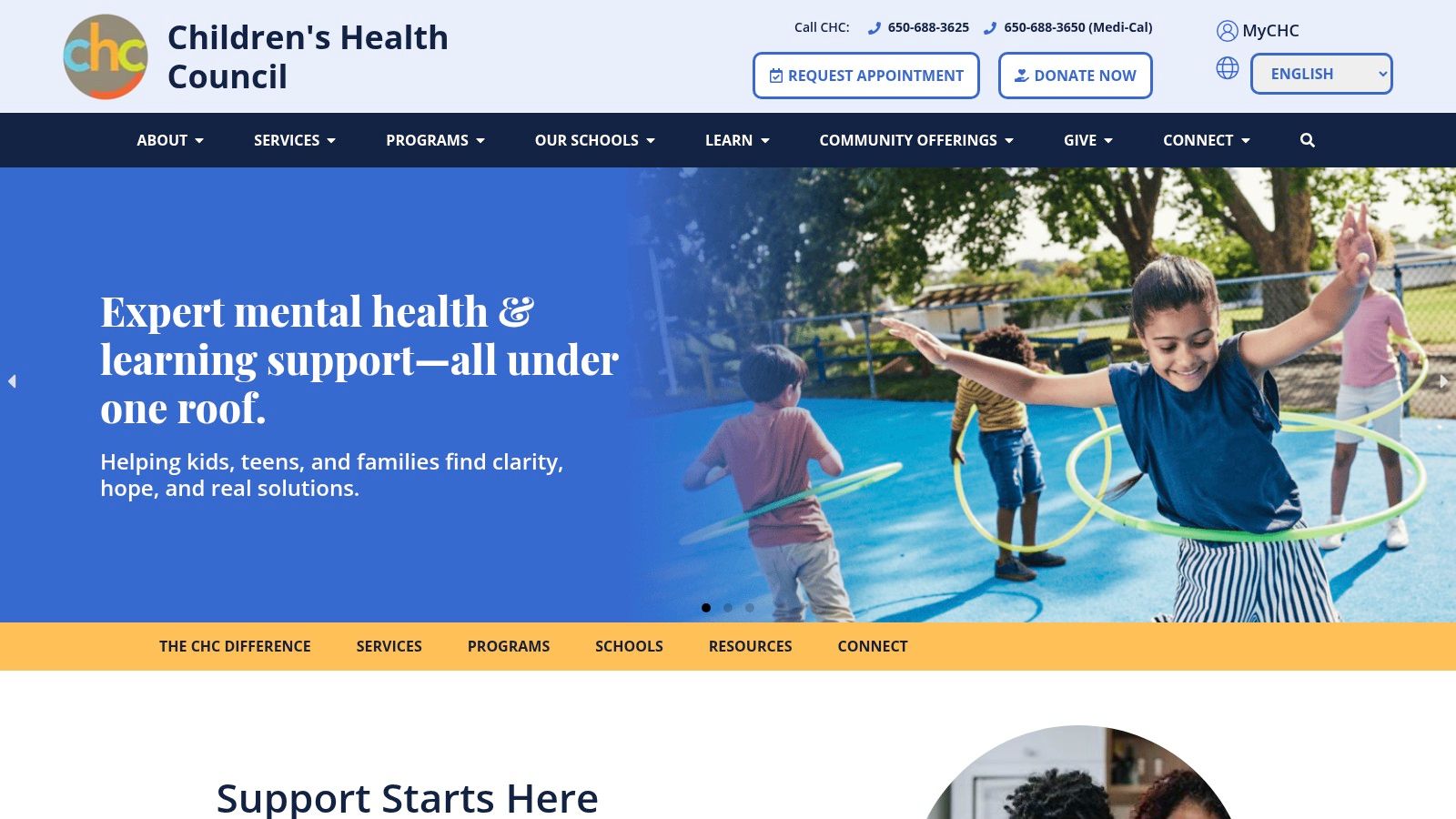 Children’s Health Council (CHC) – ADHD Parent Support Group