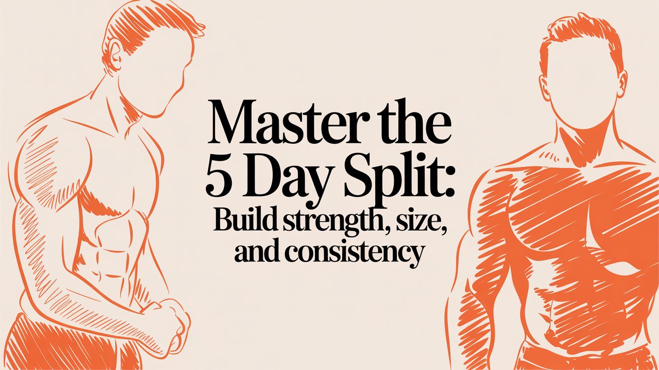 Master the 5 day split: Build Strength, Size, and Consistency