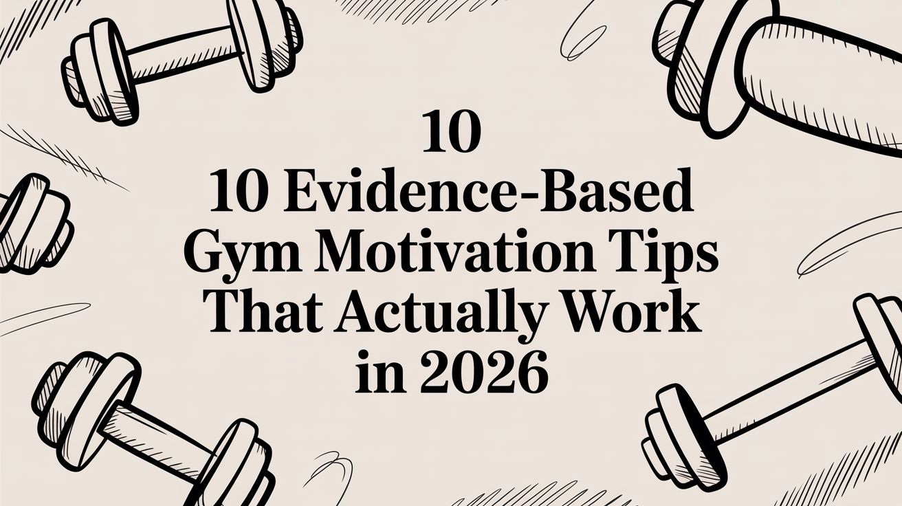 10 Evidence-Based Gym Motivation Tips That Actually Work in 2026