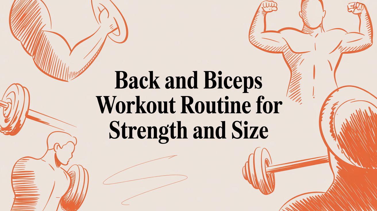 Back and Biceps Workout Routine for Strength and Size