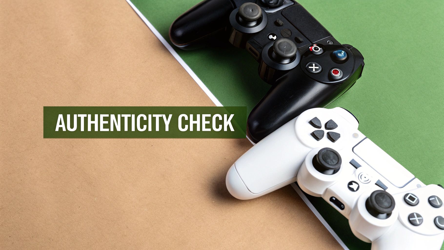 A hand holding a black DualShock 3 controller up close, focusing on the details of the buttons and logo.