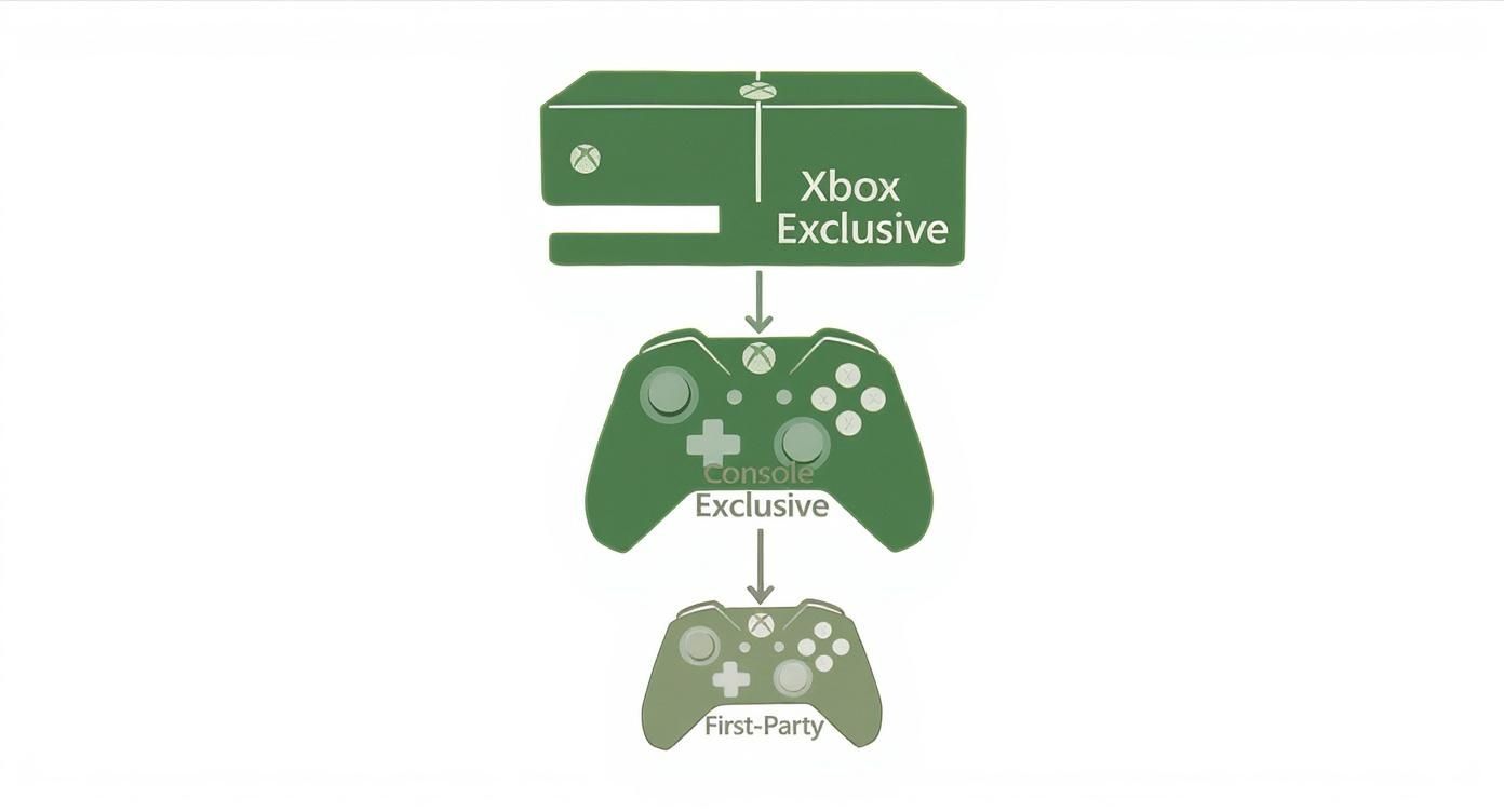 Infographic about original xbox exclusive games