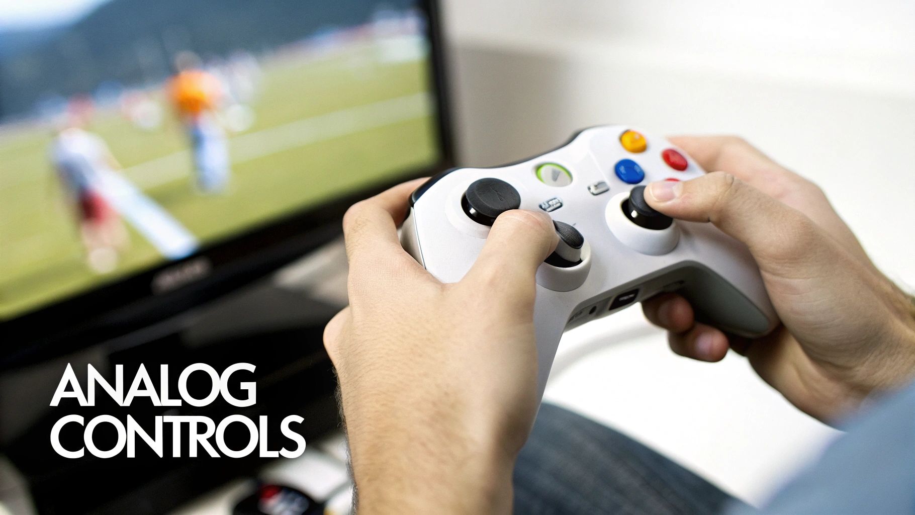 A baseball player executing a perfect analog-controlled pitch in an Xbox 360 baseball game.