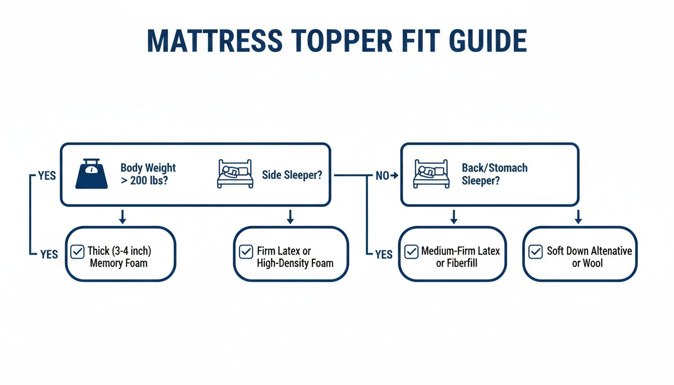 The Best Mattress Topper for Back Pain A Buyer's Guide