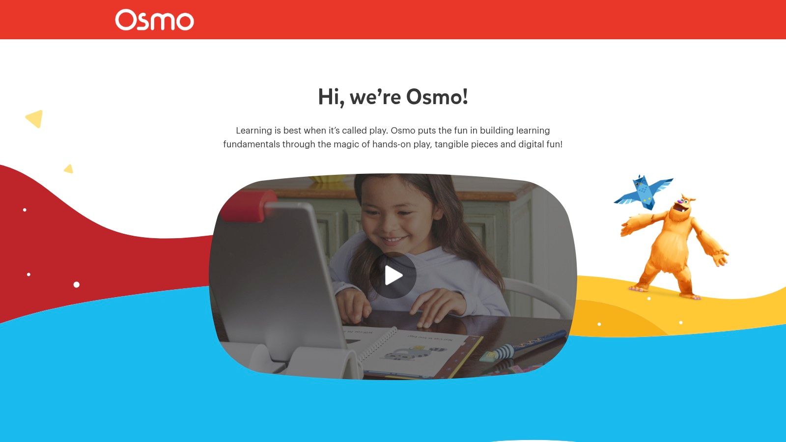Osmo (Play Osmo) – Tangible AI computer‑vision kits
