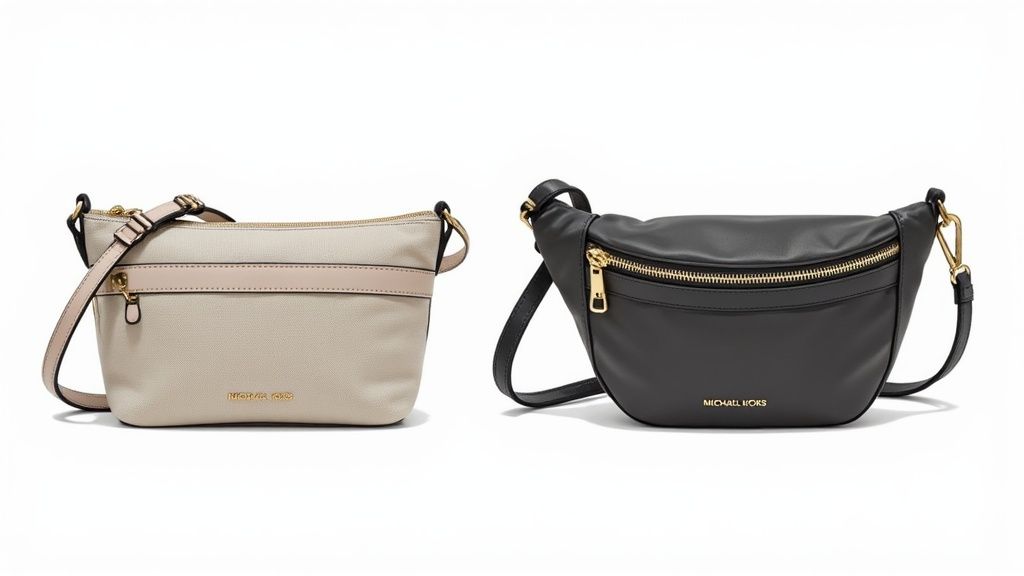 Michael Kors Brooklyn Convertible Sling