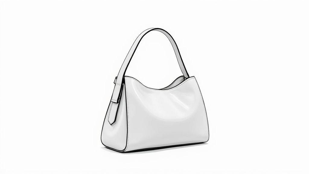 Zara Mini Leather-Effect Shoulder Bag