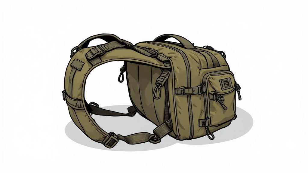Wildcraft Rover 4L sling bag in a striking design