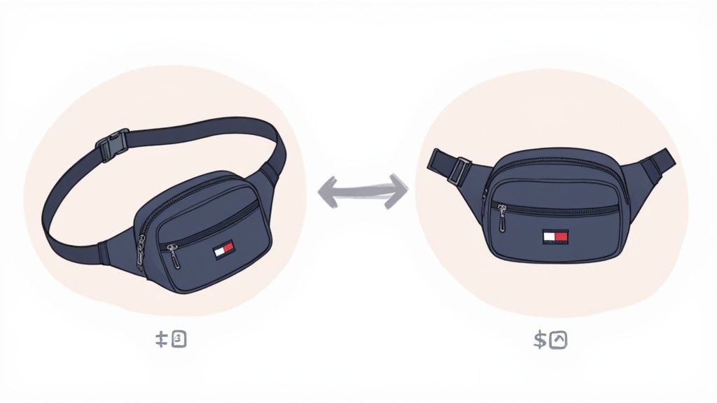 Tommy Hilfiger Convertible Belt Bag