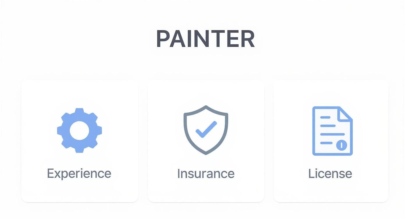 Infographic about house painters interior near me