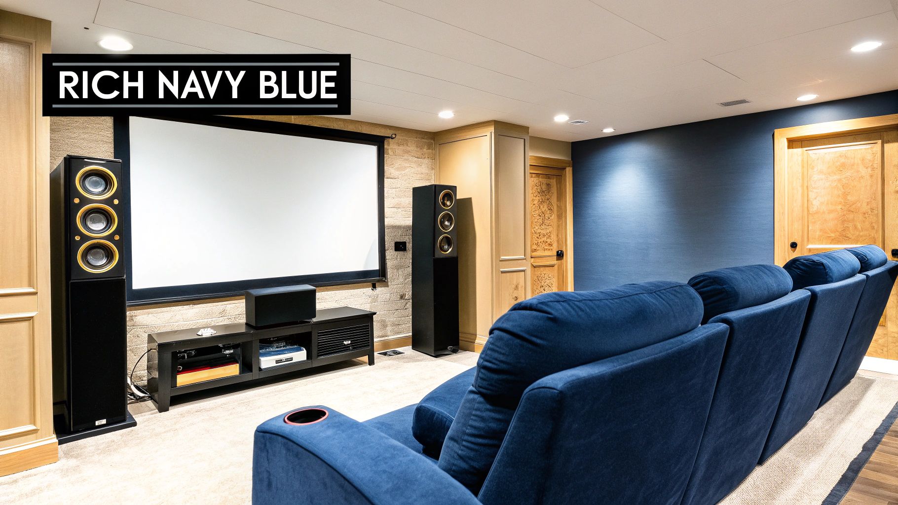 Rich Navy Blue