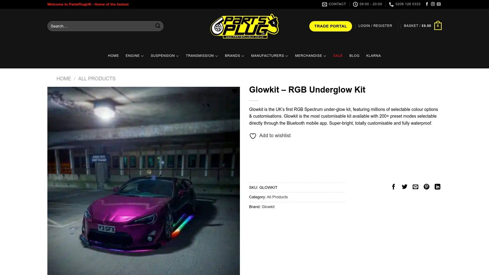 Parts Plug UK (Glowkit authorised stockist)