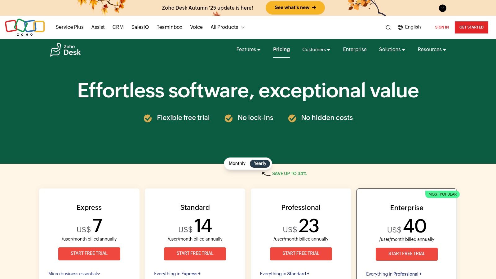 Zoho Desk — Help Center and Customer Portal