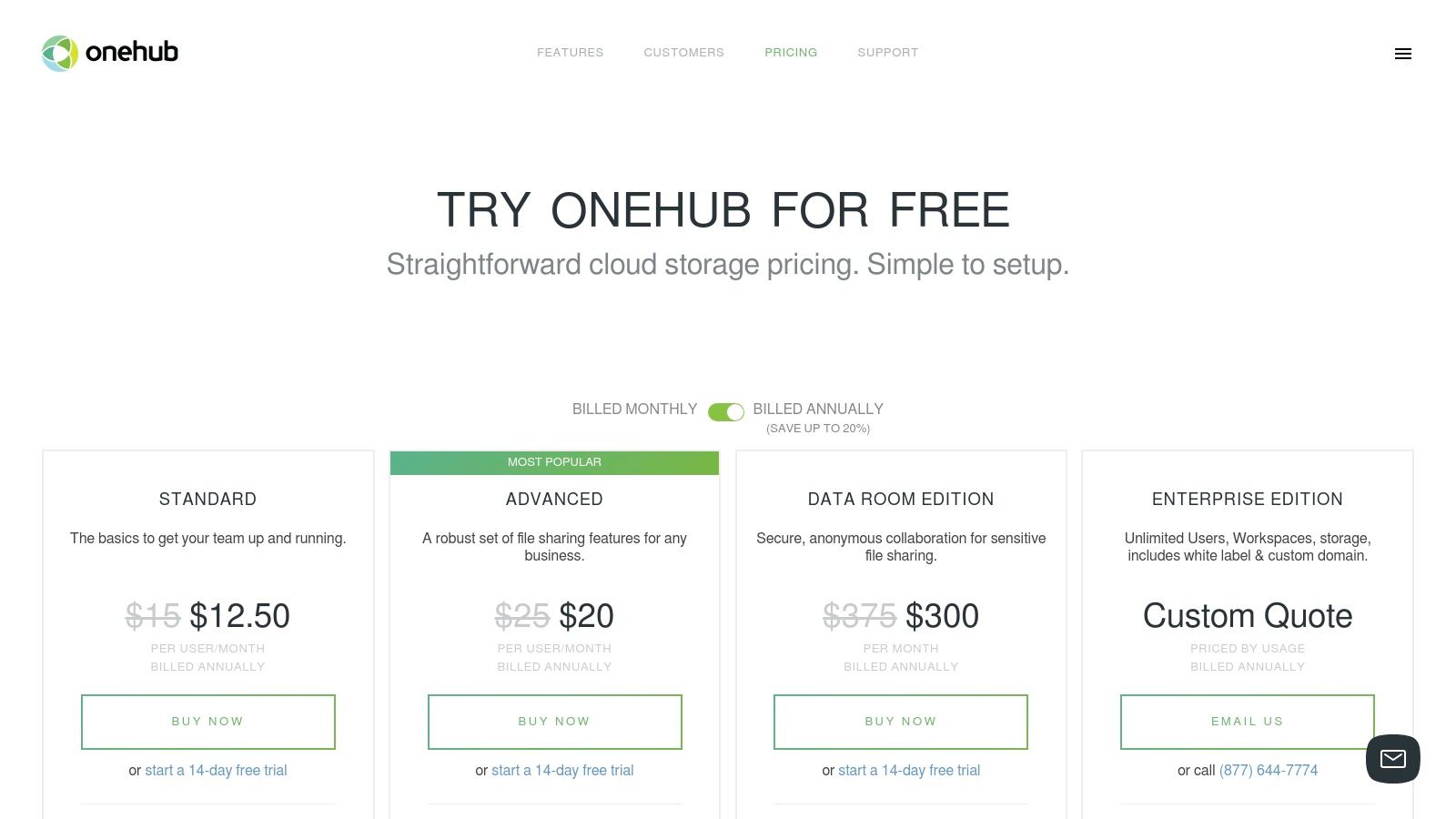 Onehub — Branded Client Portals and Virtual Data Rooms