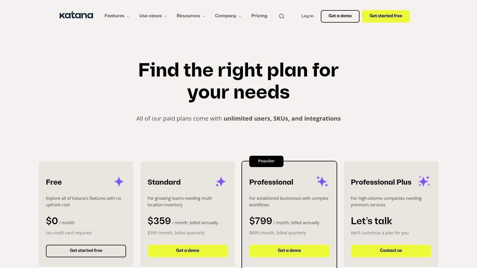 Katana Cloud (Katana MRP)