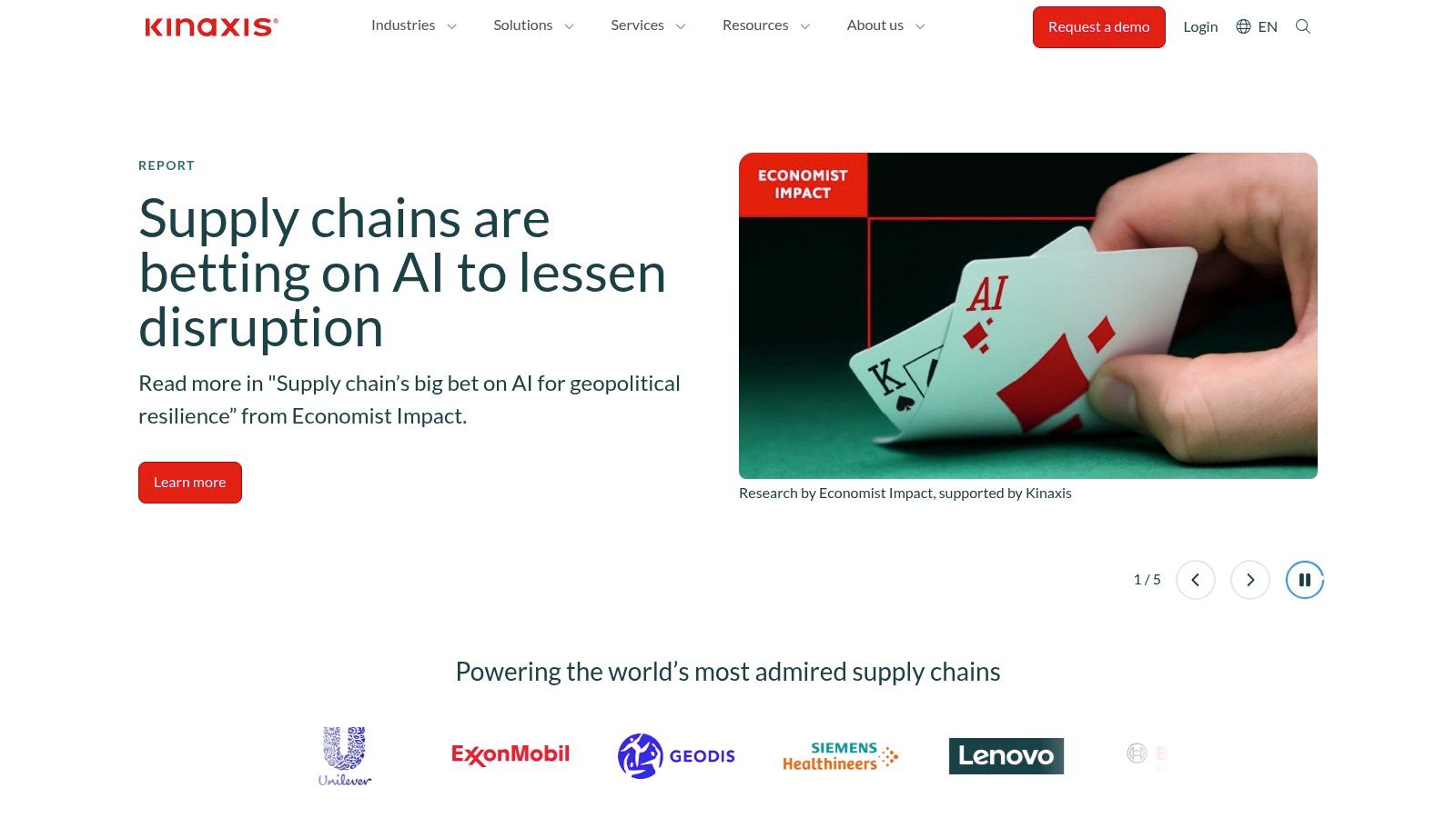 Kinaxis (Maestro / RapidResponse)