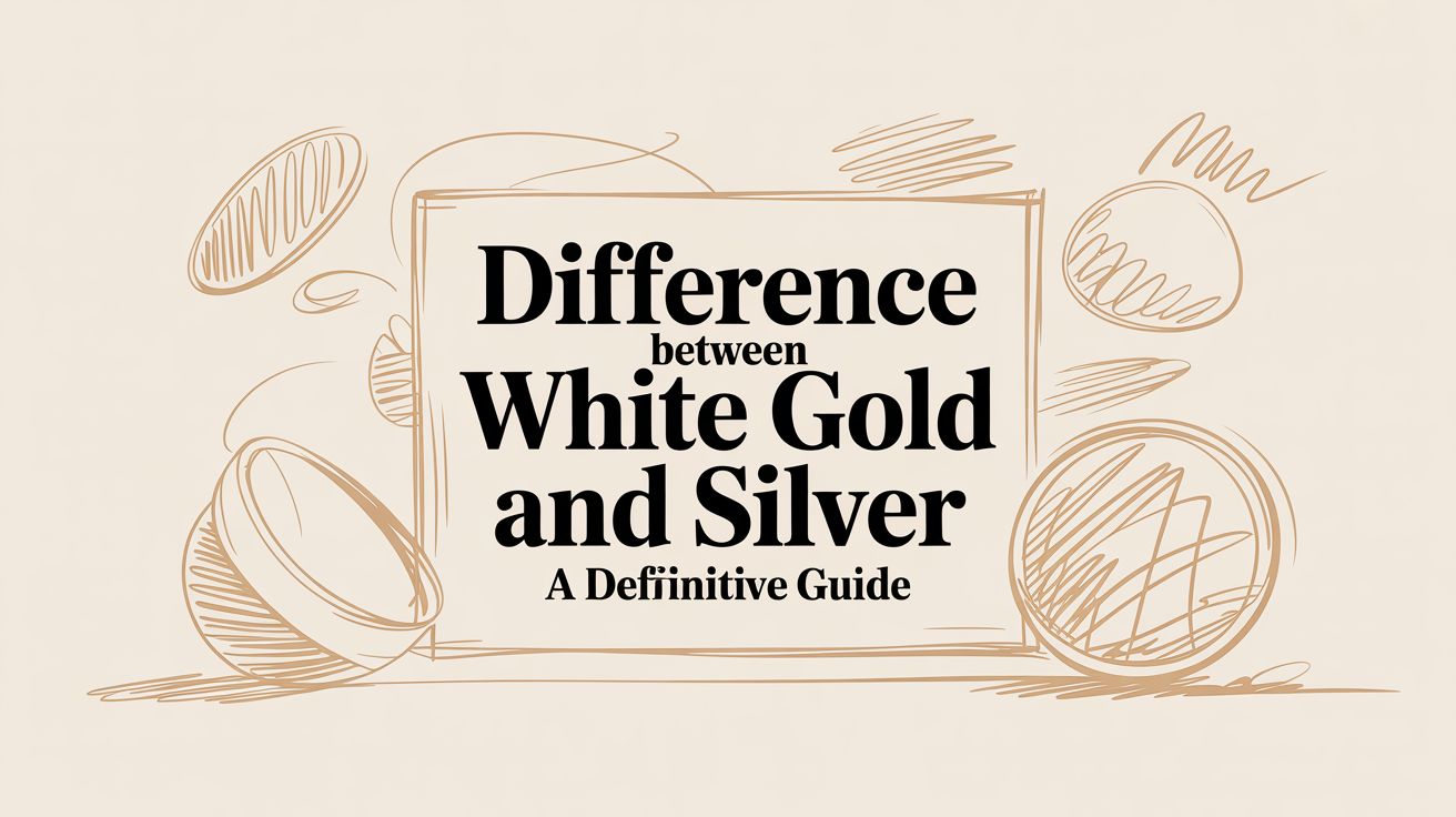 Difference Between White Gold and Silver: A Definitive Guide