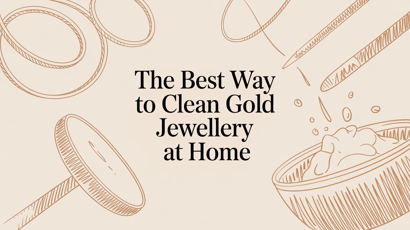 The Best Way to Clean Gold Jewellery at Home