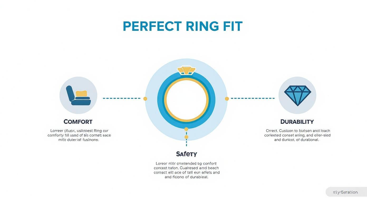 Infographic about ring resizing london
