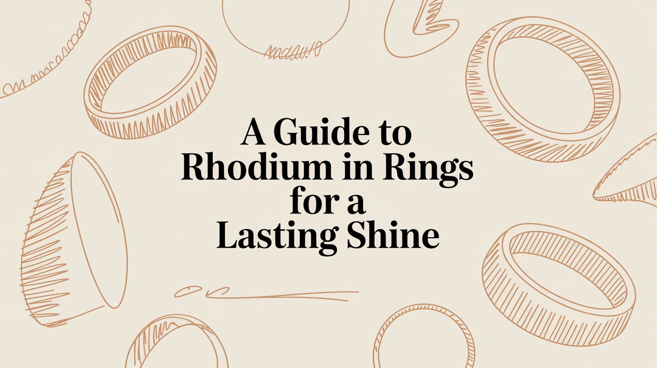 A Guide to Rhodium in Rings for a Lasting Shine