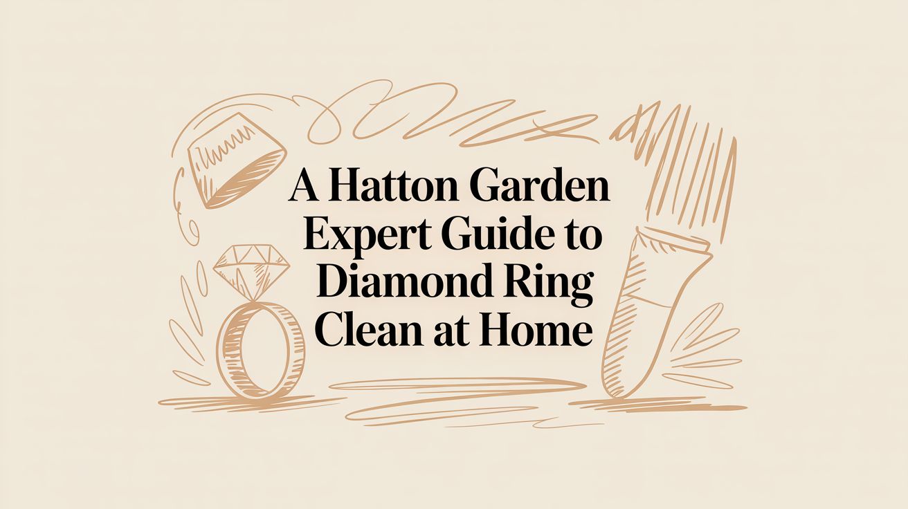 A Hatton Garden Expert Guide to Diamond Ring Clean at Home